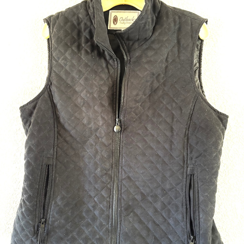 Outback trading company quilted vest size XL
